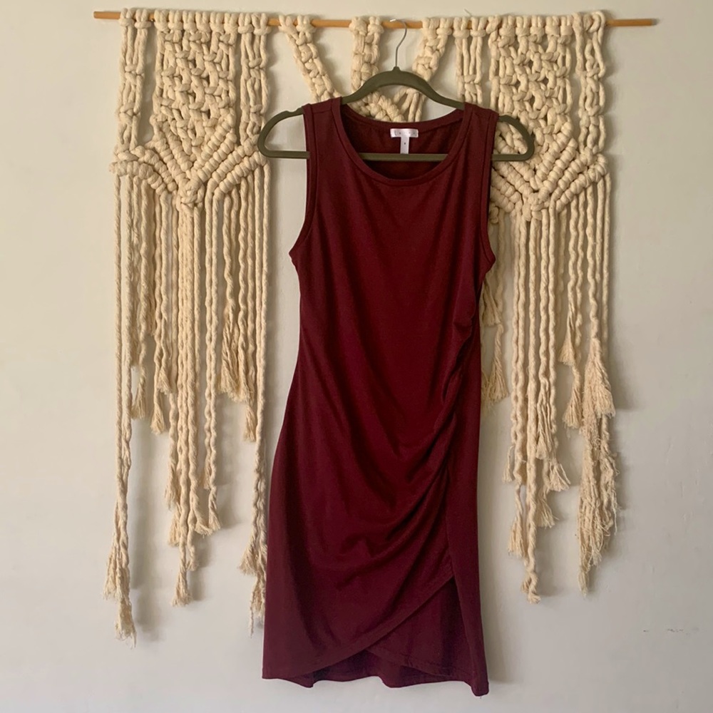 Leith Jersey Knit Knee High Dress | Medium